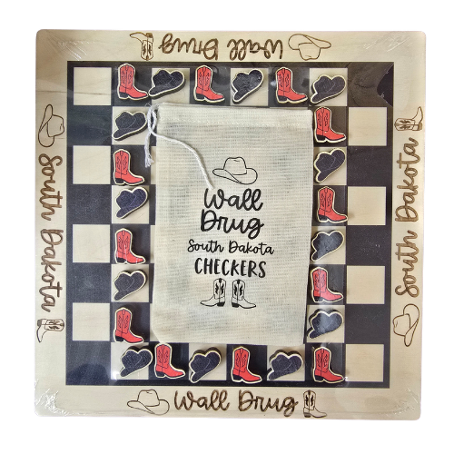 South Dakota Checkers - Cowboy - Wall Drug Store