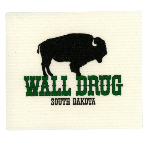 Wall Drug Buffalo Swedish Dish Cloth
