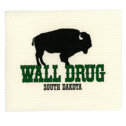 Wall Drug Buffalo Swedish Dish Cloth