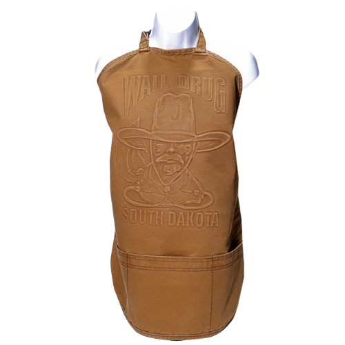 Wall Drug Cowboy Camel Canvas Apron - Wall Drug Store
