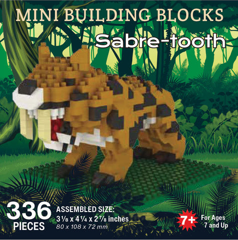 Sabre-tooth Mini Building Blocks - Wall Drug Store