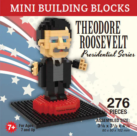 Theodore Roosevelt Mini Building Blocks - Wall Drug Store