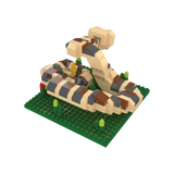 Western Diamondback Rattlesnake Mini Building Blocks - Wall Drug Store