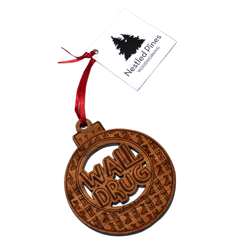 Wall Drug Wood Ornament - Wall Drug Store