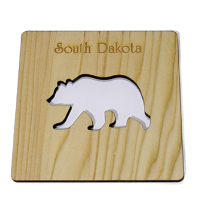 Bear Wood Cut Trivet - Wall Drug Store