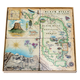 Black Hills Stone Coaster Set - Wall Drug Store