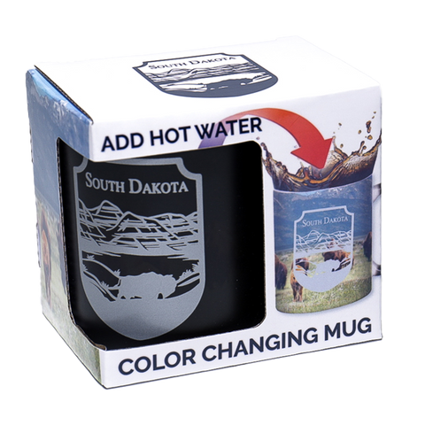 South Dakota Buffalo Color Changing Mug - Wall Drug Store