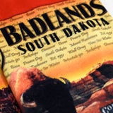 Badlands South Dakota Tea Towel - Wall Drug Store