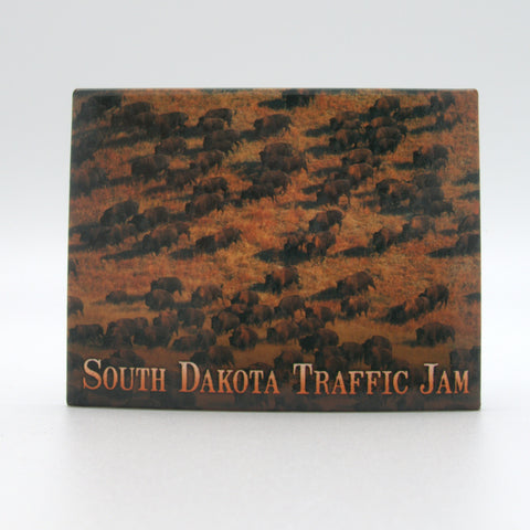 South Dakota Traffic Jam Magnet - Wall Drug Store